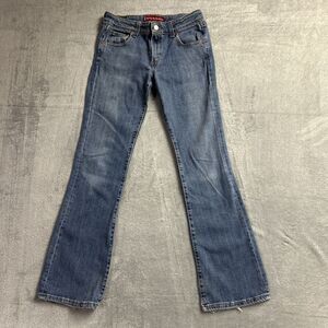 Levi's 518 Womens/Juniors Super Low Bootcut Stretch Jeans Sz. 5 JR M